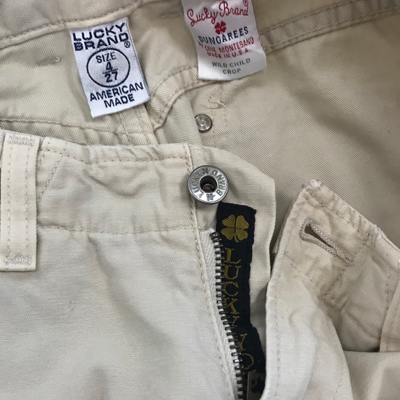 Lucky Brand Jeans Cropped. Size 4 - Picture 6 of 7